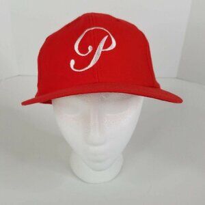 New Paramount Pictures Snapback Hat Red‎ White Embroidered Adjustable Vintage 94